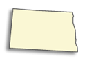 map of North Dakota title=North Dakota
